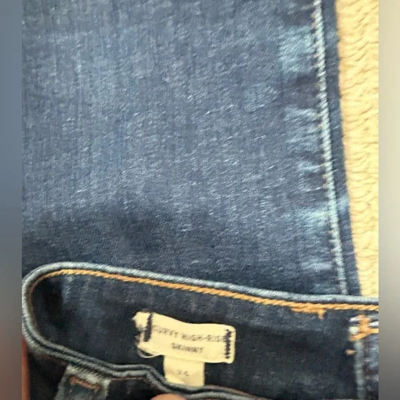 Madewell Curvy Classic High-Rise Women's Dark Blue Jeans size 26 - Picture 3 of 5